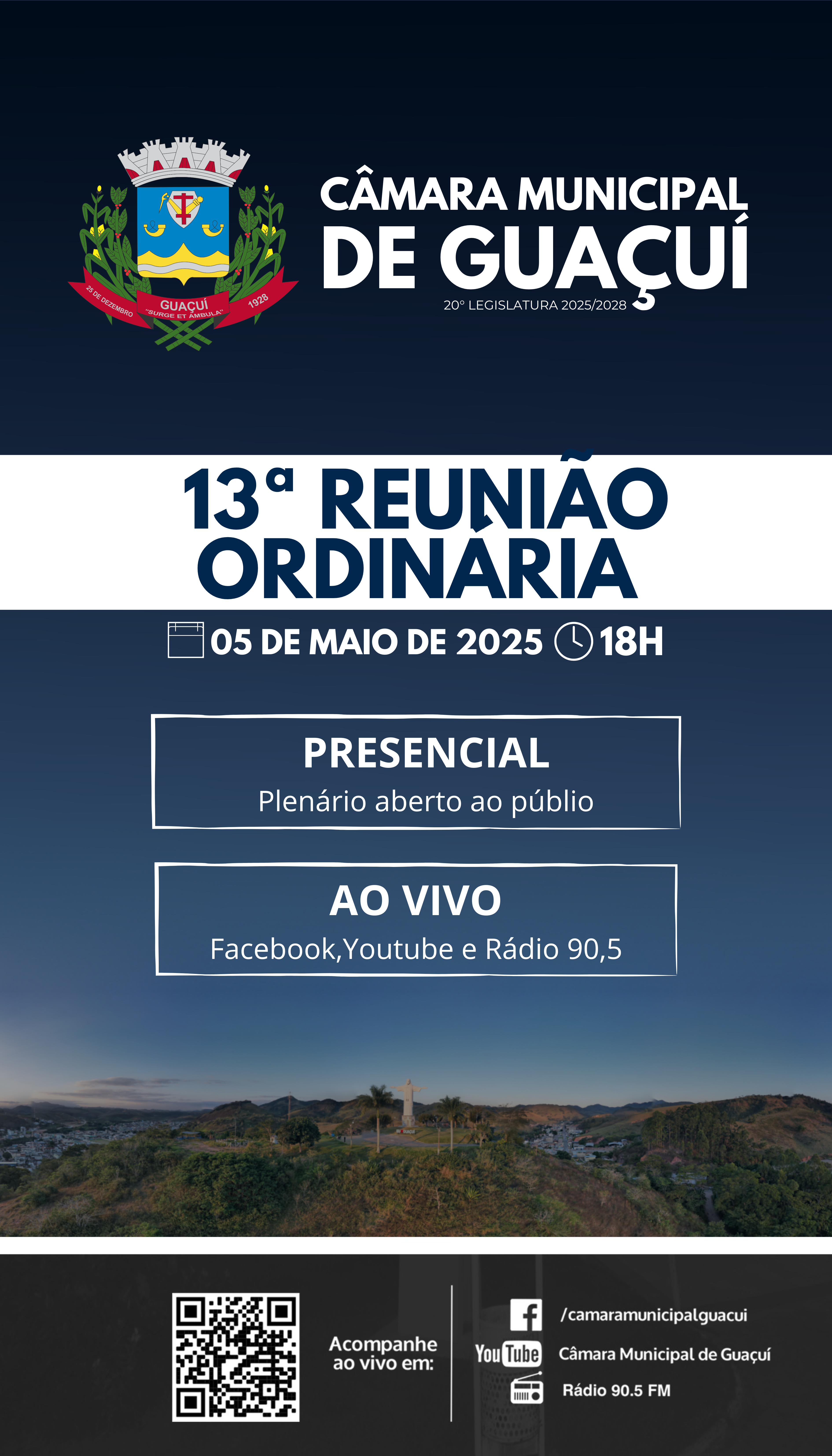 13ª REUNIÃO ORDINÁRIA 2025 20ª LEGISLATURA.